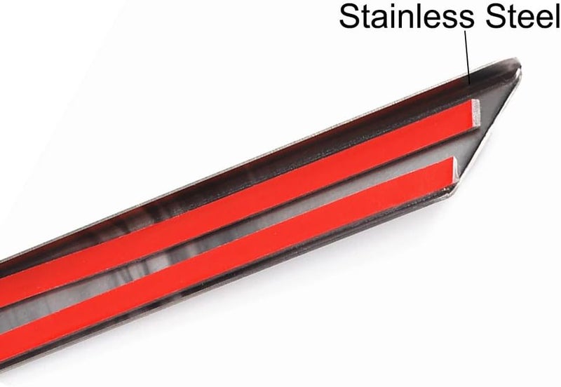 CRMDF Stainless Steel Window Trim Chrome Delete for CRV 2023-2026 Black Window Blackout Kit - Image 5